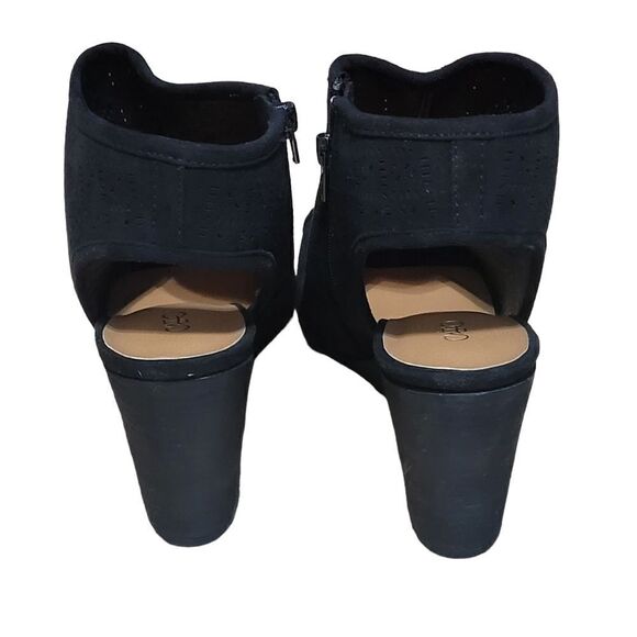 Black dye cut booties - Picture 2 of 4